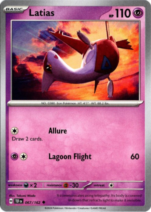 ラティアス 海外版 英語版 Latias - 067/162 -【Card Chicken】