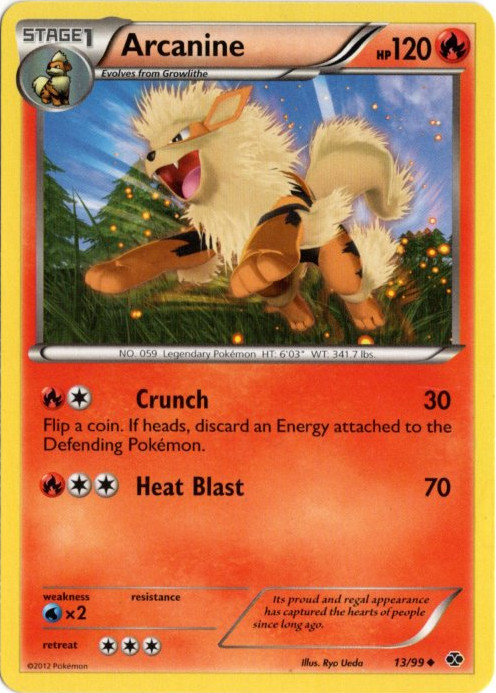 ウインディ 海外版 英語版 Arcanine - 13/99 -【Card Chicken】