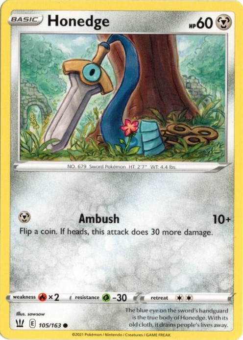 ヒトツキ 海外版 英語版 Honedge - 105/163 -【Card Chicken】