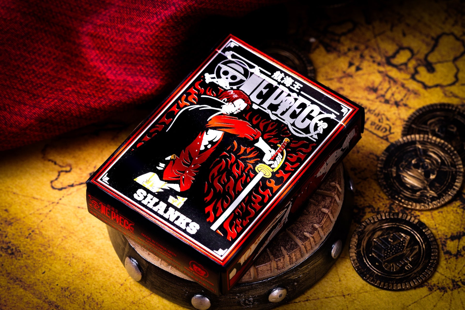 One Piece Playing Cards - Shanks | Card Mafia