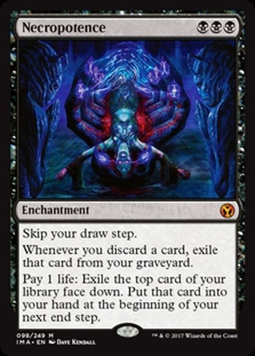EX+]ネクロポーテンス/Necropotence《英語》【IMA】