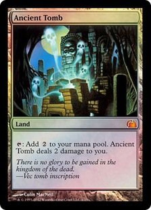 PSA9 古の墳墓 Ancient Tomb 英語 MTG TMP MTG 古えの墳墓/Ancient