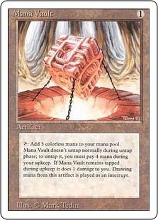 EX]魔力の櫃/Mana Vault《英語》【3ED】