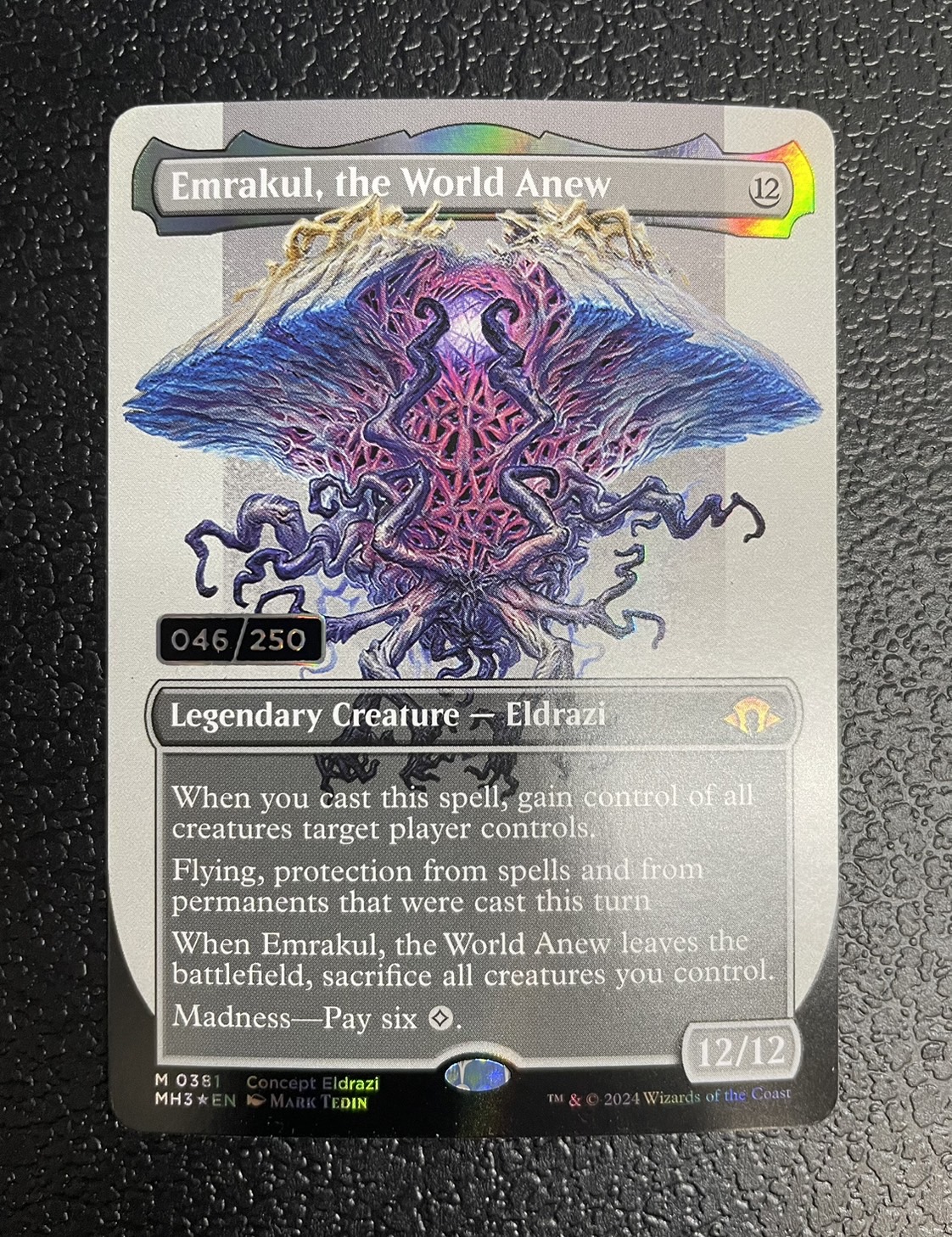 EX+](ダブルレインボウFOIL)再誕世界、エムラクール/Emrakul, the
