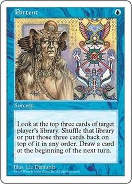 先触れ/Portent《日本語》【5ED】