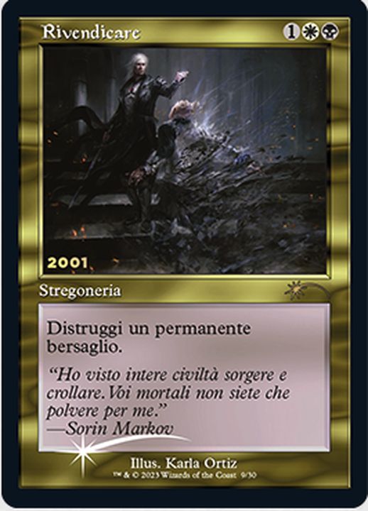 EX+](FOIL)(2001)名誉回復/Vindicate《イタリア語》【PRM】