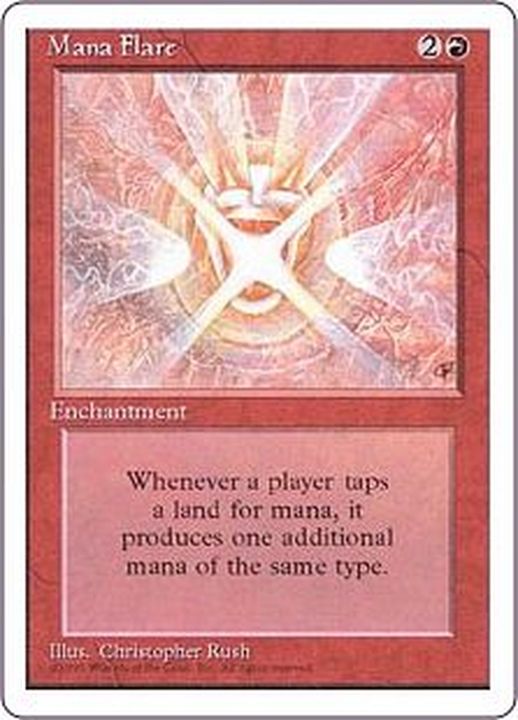 EX+]ほとばしる魔力/Mana Flare《英語》【4ED】