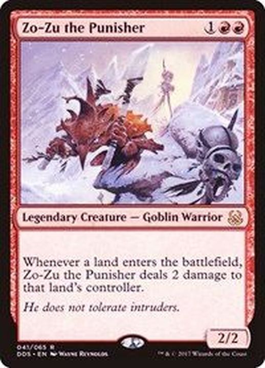 MTG 罰する者、ゾーズー 日本語版FOIL MTG 罰する者、ゾーズー 日本語