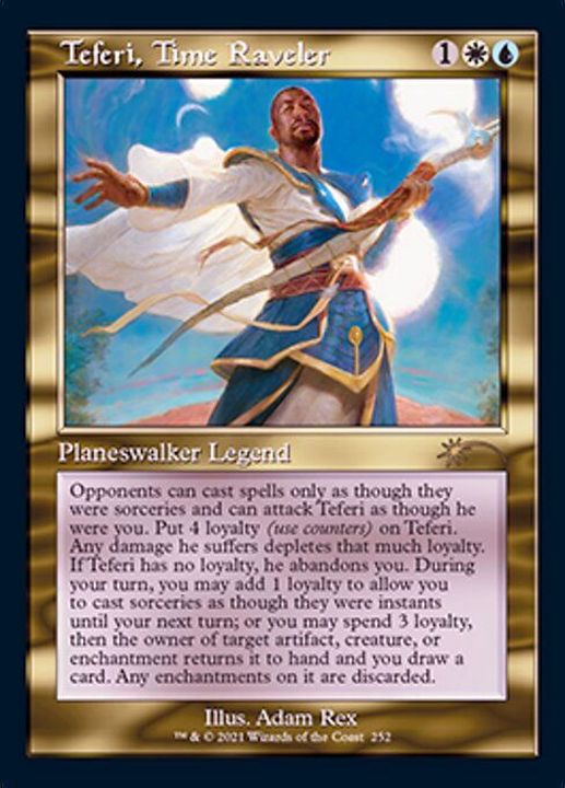 EX+](252)時を解す者、テフェリー/Teferi, Time Raveler《英語》【SLD】