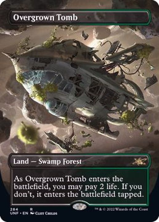 FOIL)(フルアート)草むした墓/Overgrown Tomb《英語》【UNF】