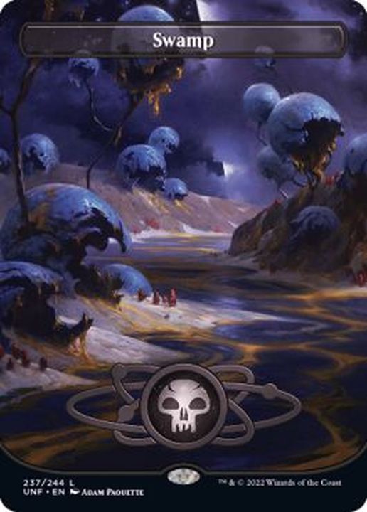 フルアート)(237)沼/Swamp《英語》【UNF】