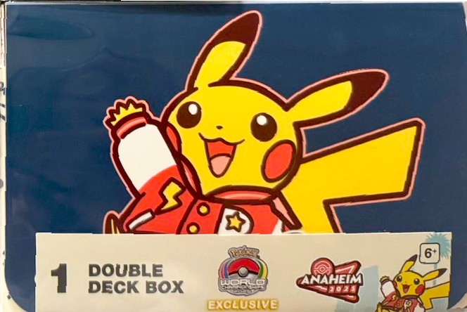 ダブルデッキケース『WCS2025アナハイム(ピカチュウ)※』【サプライ】{-}