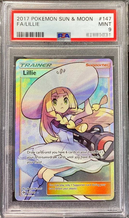 PSA9鑑定済〕リーリエ(英語版)【SR】{147/149}