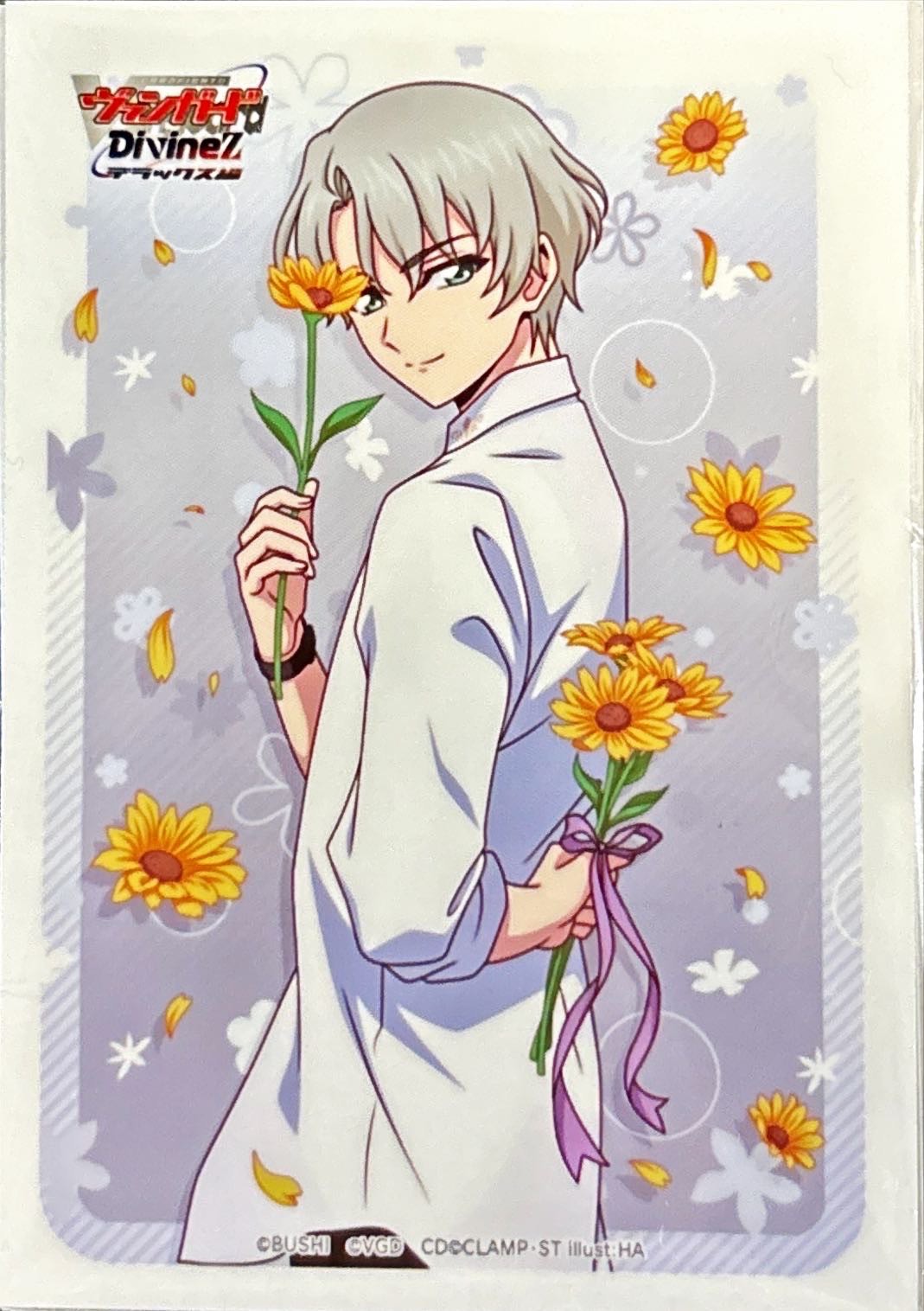 スリーブ『狐芝ライカ(花束)』53枚入り【-】{-}《サプライ》