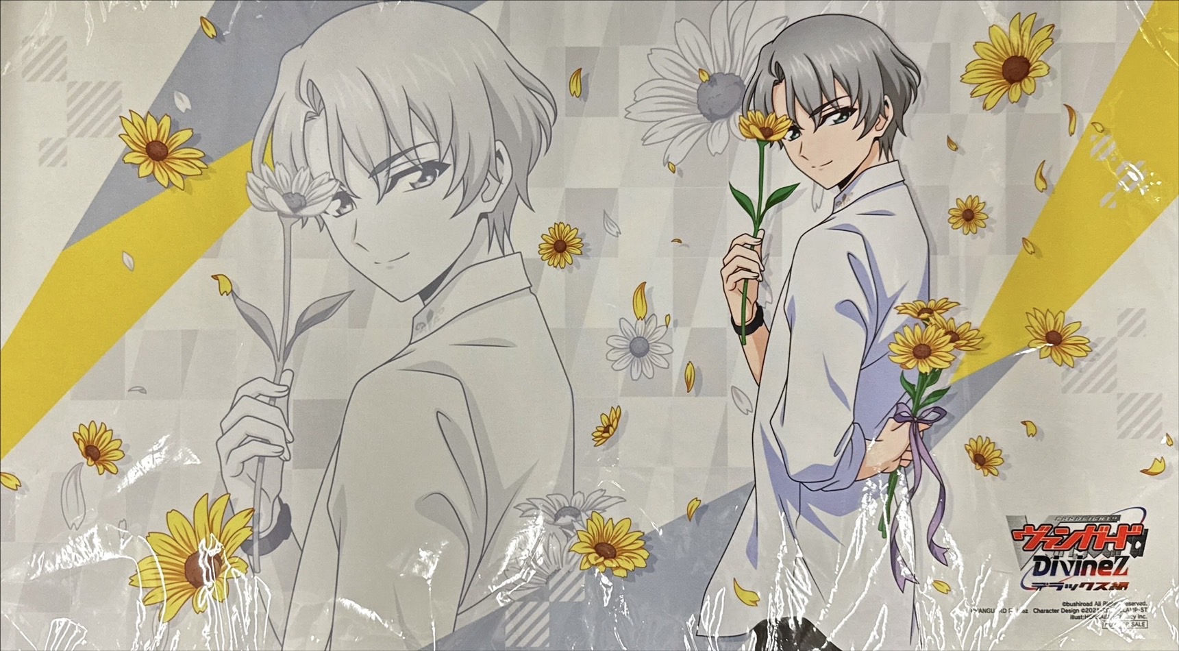 プレイマット『狐芝ライカ(花束)』【-】{-}《サプライ》