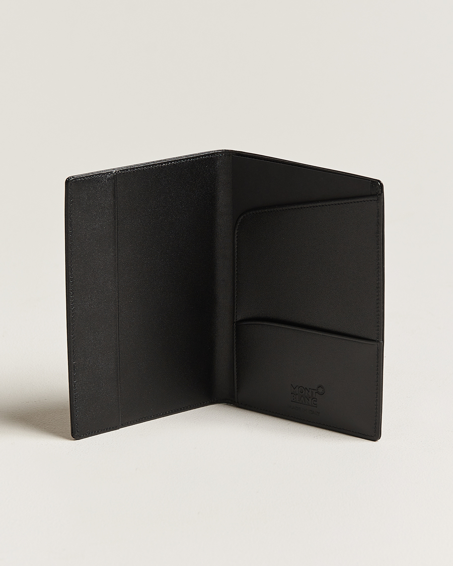 Montblanc Meisterstück Passport Holder Black at CareOfCarl.com