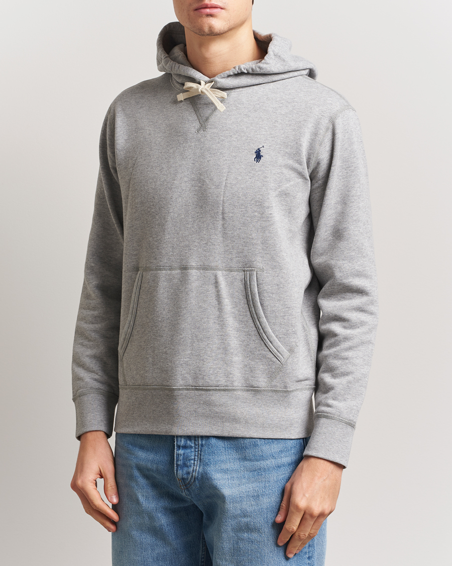 Polo Ralph Lauren RL Fleece Hoodie Andover Heather at CareOfCarl.com