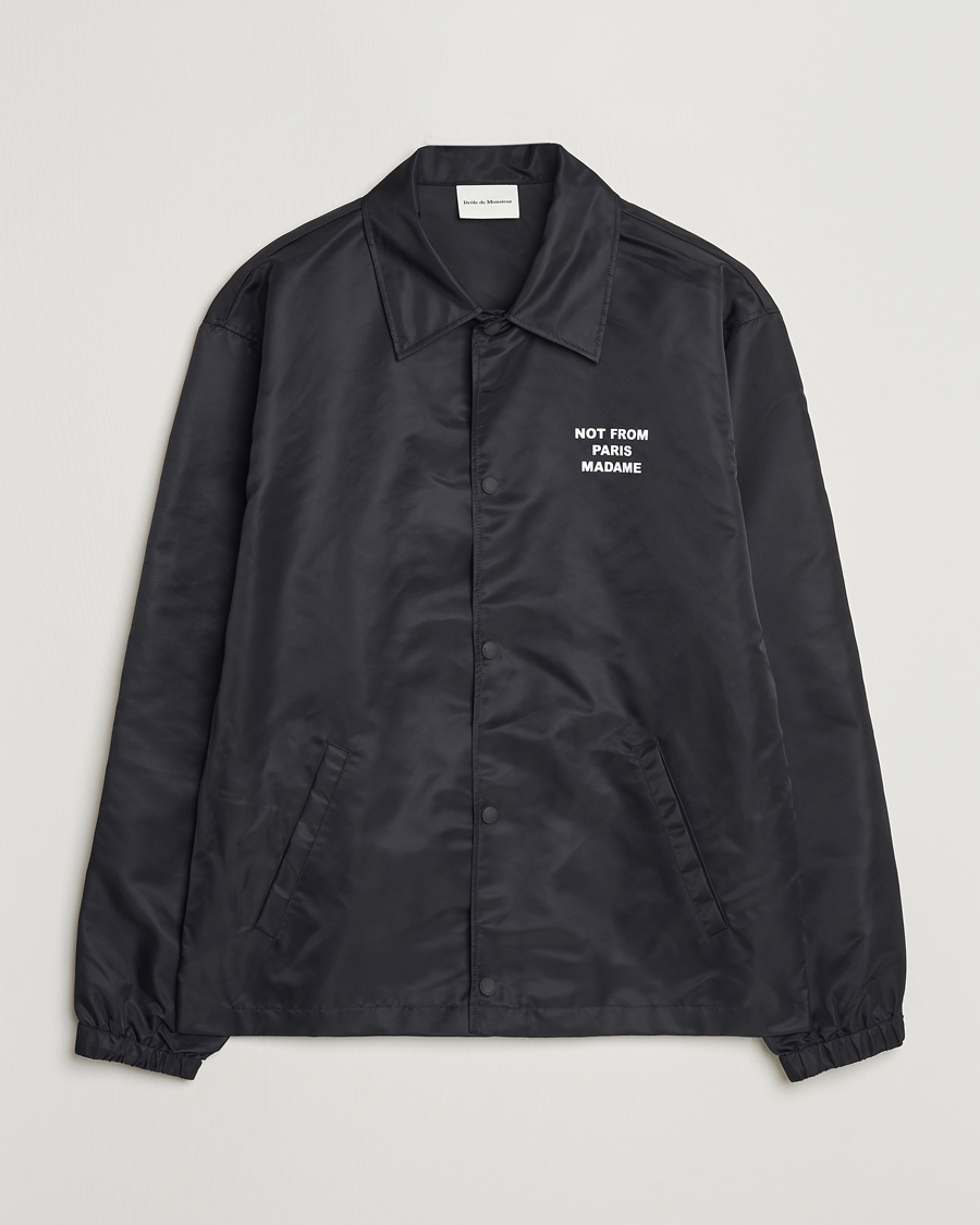 Drôle de Monsieur La Veste Slogan Jacket Black at CareOfCarl.com