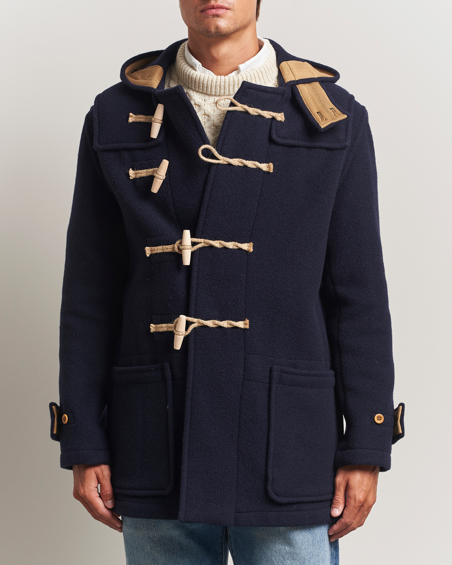 本日限定】clane over maxi duffle coat navy CLANE】OVER MAXI DUFFLE