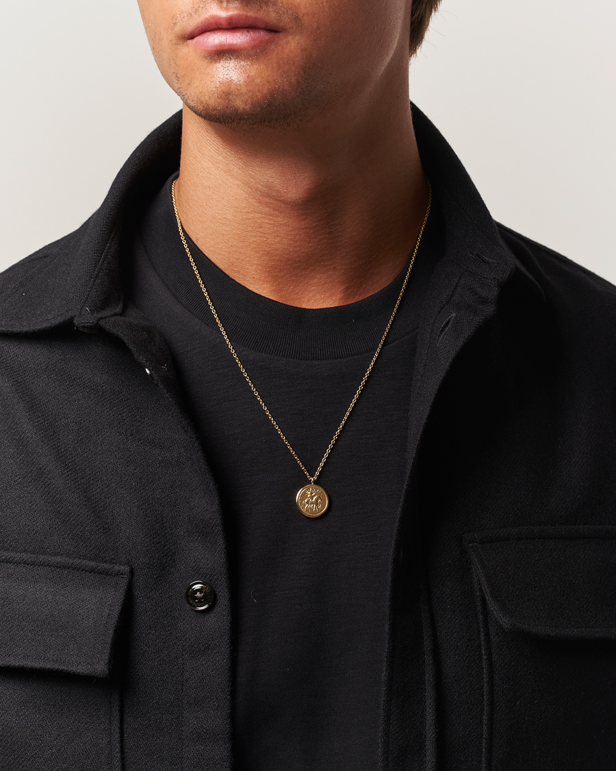 Tom Wood Curb Chain M Necklace Gold at CareOfCarl.com