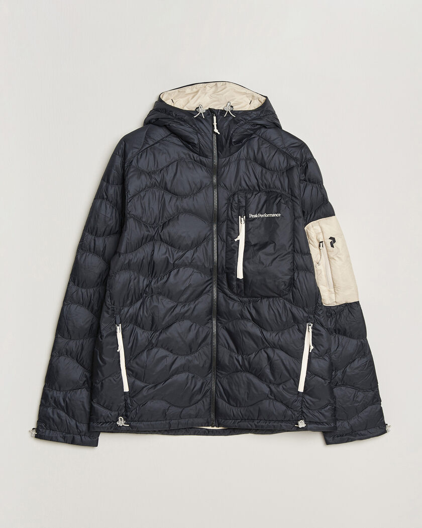 Stone Island Ghost Wool Twill Down Jacket Black at CareOfCarl.com