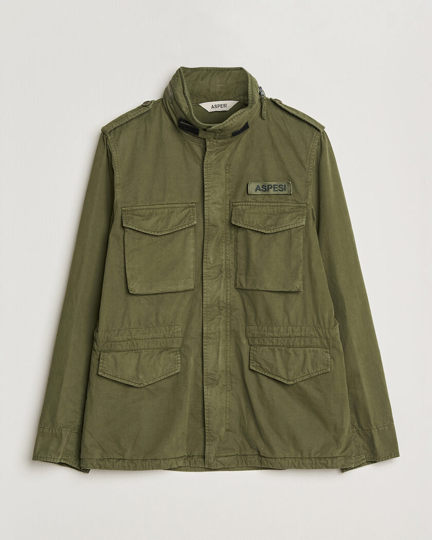 BEAMS PLUS Corduroy Field Coat Khaki at CareOfCarl.com