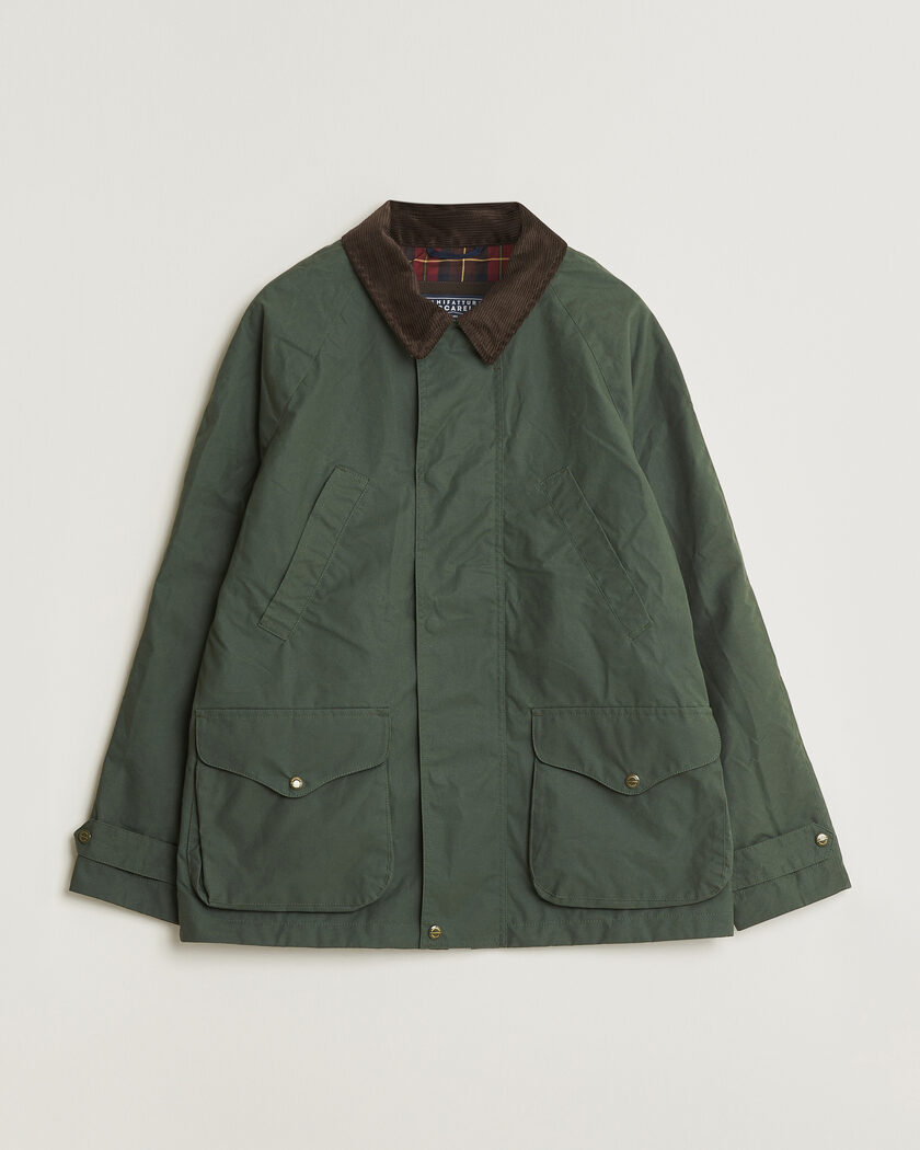 Belstaff Fieldmaster Waxed Jacket Faded Olive - CareOfCarl.dk