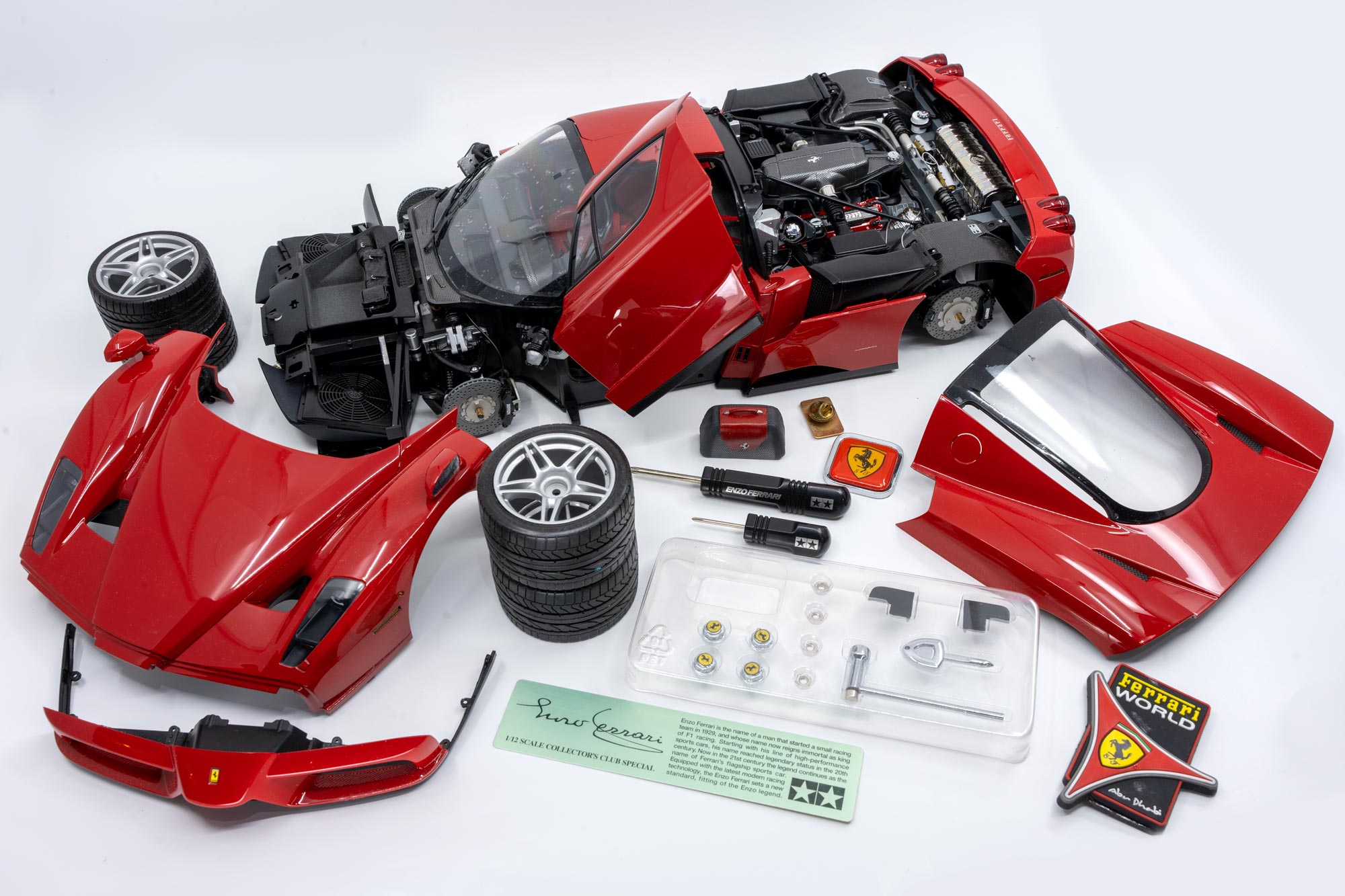 Tamiya Ferrari Enzo 1/12 Diecast Model - www.carfarm.com.hk