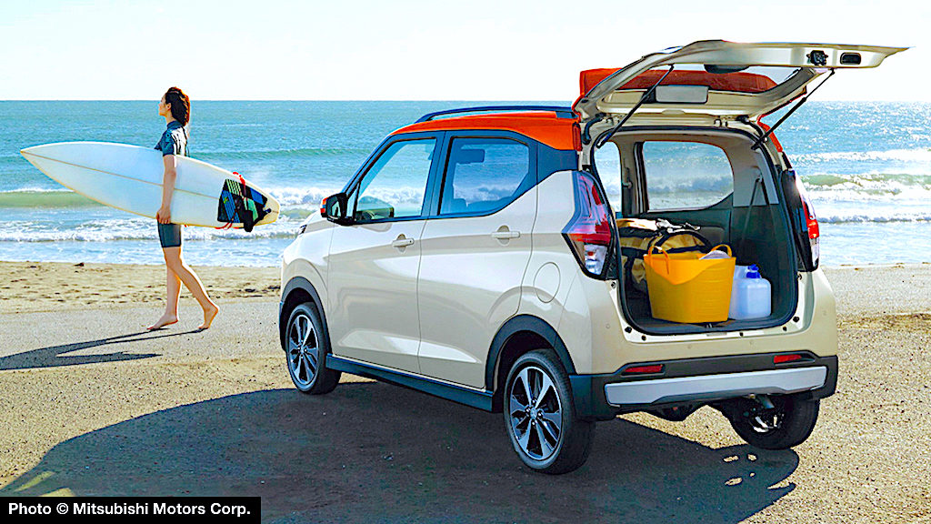 New Mitsubishi eK X Launched in Japan – Bold New Kei Car with