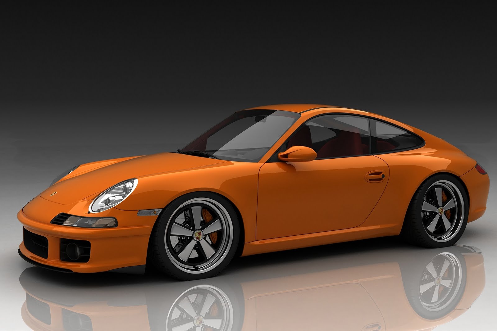 1960s Flavored Retro Styling Kit for Porsche 997 Designed by Bo