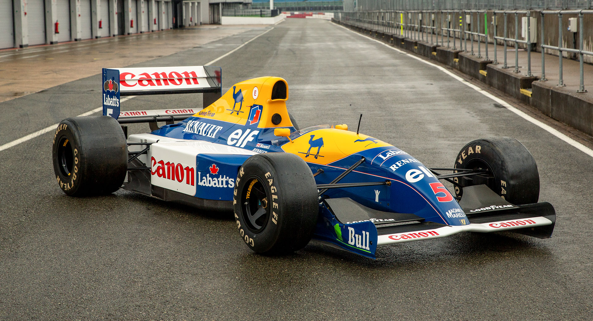 Nigel Mansell's Famous Williams FW14 That Gave Ayrton Senna A Ride