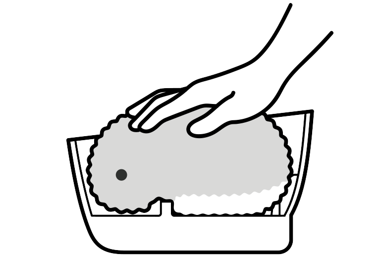 Moflinをハウスに置いて充電するとき、うまく充電できません。 | CASIO