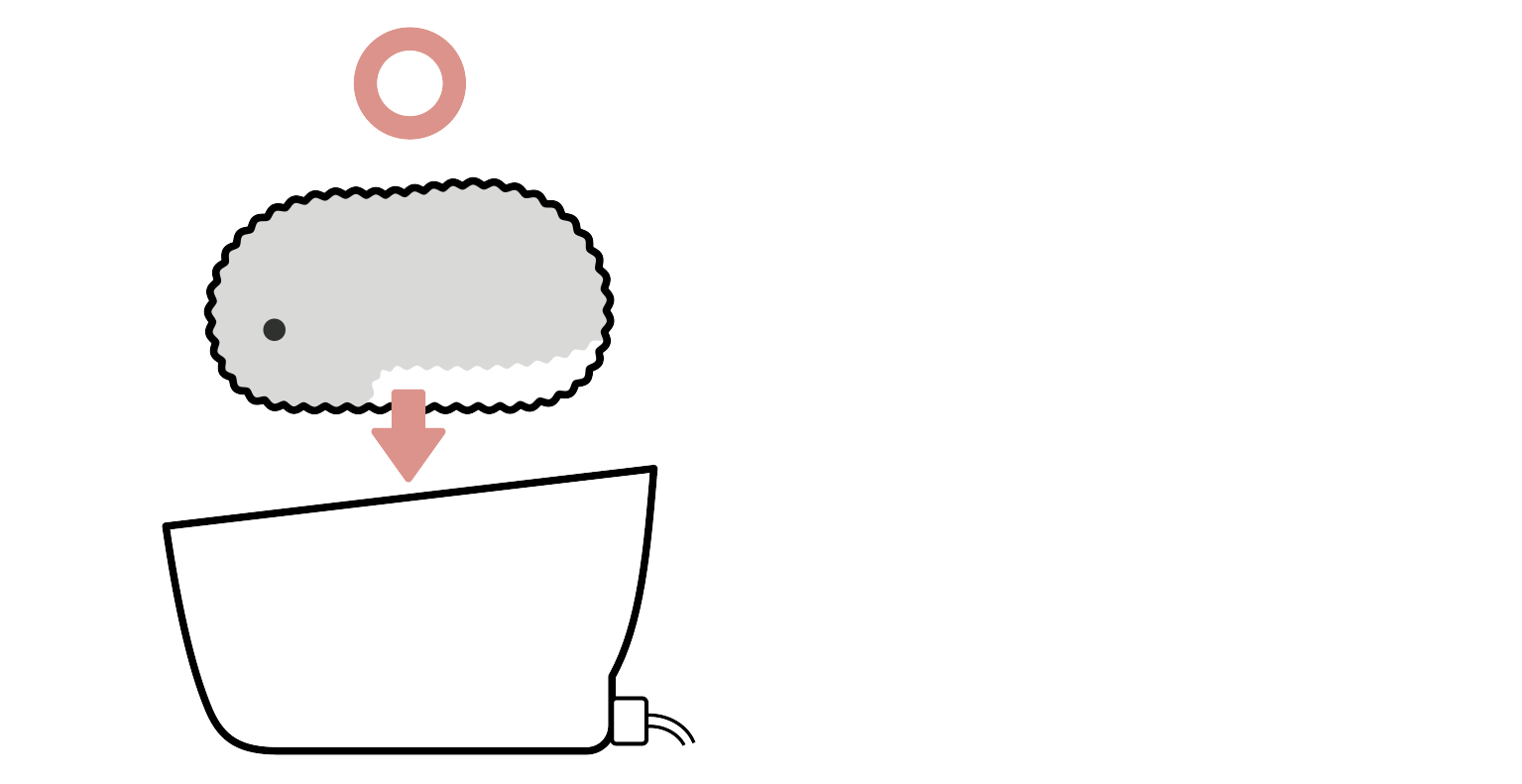 Moflinをハウスに置いて充電するとき、うまく充電できません。 | CASIO