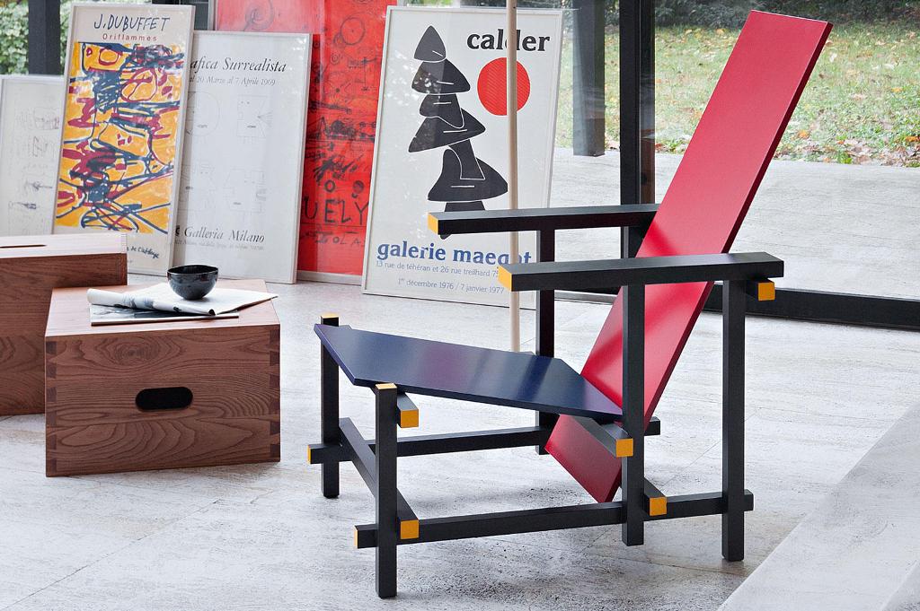 Cassina（カッシーナ）635 RED AND BLUEレッドアンドブルー ラウンジ