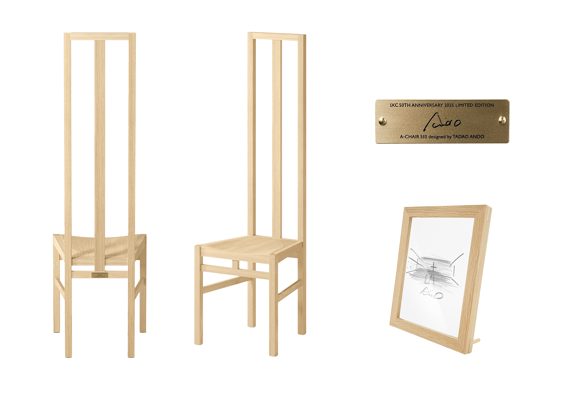 TADAO ANDO ｜＜A-CHAIR 510＞LIMITED EDITION | カッシーナ・イクスシー