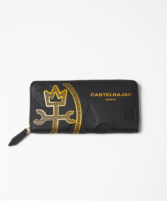 ラウンドファスナー長財布 カード段13＜カヌレ小物＞ | カステル