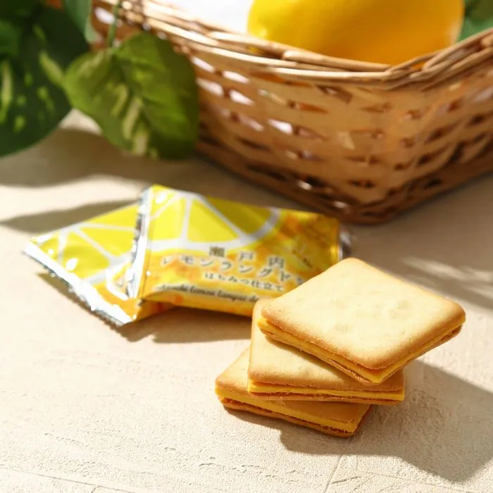 瀬戸内レモン ラングドシャ はちみつ仕立て 10枚入 （のし