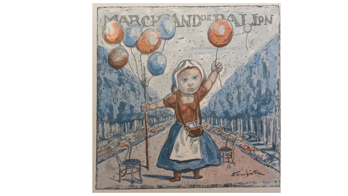 藤田嗣治やユトリロなどフランスから直輸入した稀少な版画作品を提案