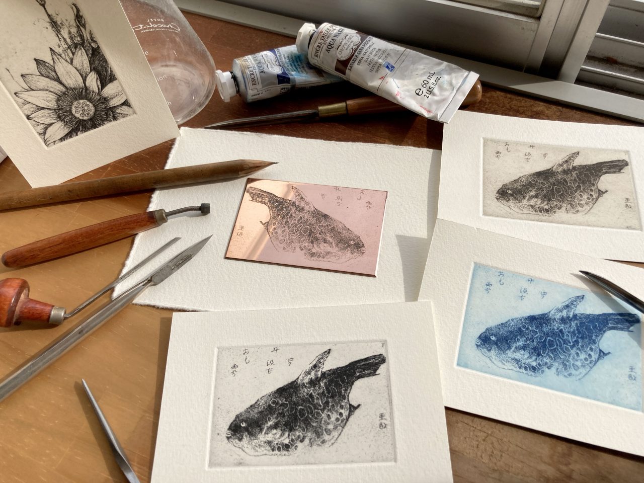 はじめての銅版画 ー エッチング、線から生まれる表現の魅力 | みんな