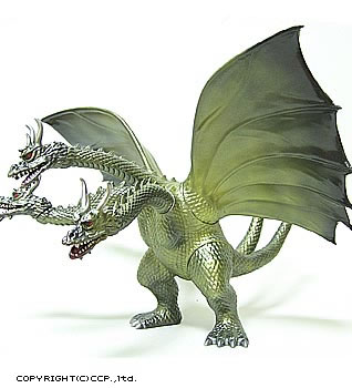 ゴジラ ソフビ フィギュアのCCP | AMC Vol.019 キングギドラ