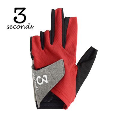 3 Seconds 5FG ビリヤードグローブ レッド 右利き用/左手着用 商品詳細