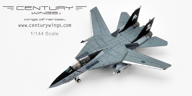 CENTURY WINGS Aircraft Diecast Model | 1/144 Scale F-14 | F-14B