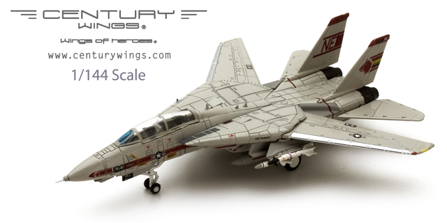 CENTURY WINGS Aircraft Diecast Model | 1/144 Scale F-14 | F-14A