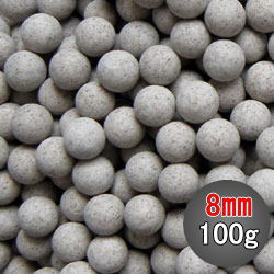 ラジウムセラミックボールRE45 直径8mm/100g [セラミック＆鉱石本舗]