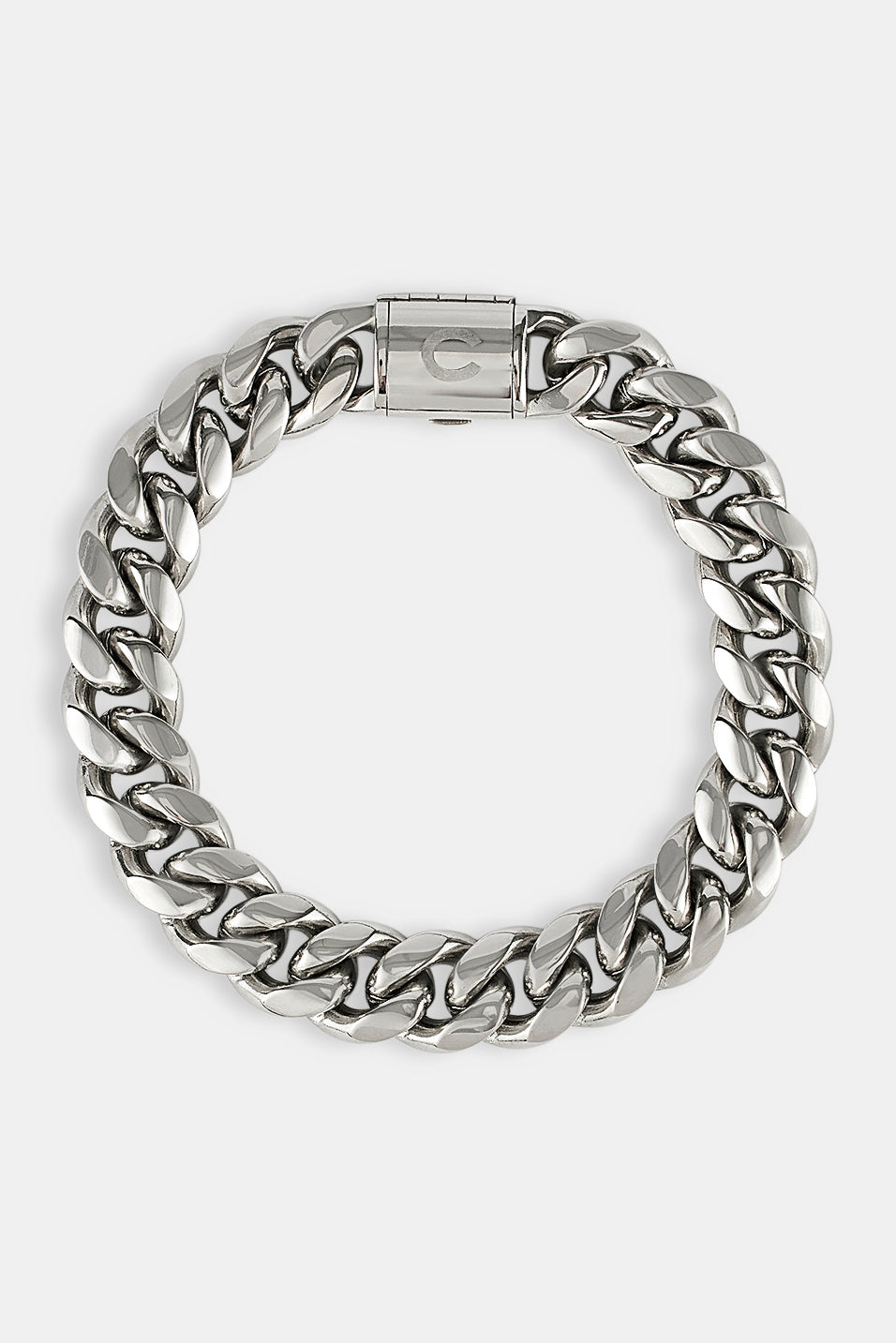 Miami Cuban Link Bracelet - 12mm - White – Cernucci