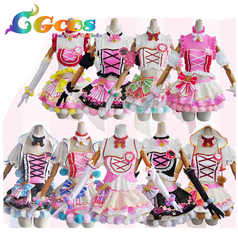 ラブライブ！スクフェスAC キャットツインテール 園田海未 高坂穂乃果