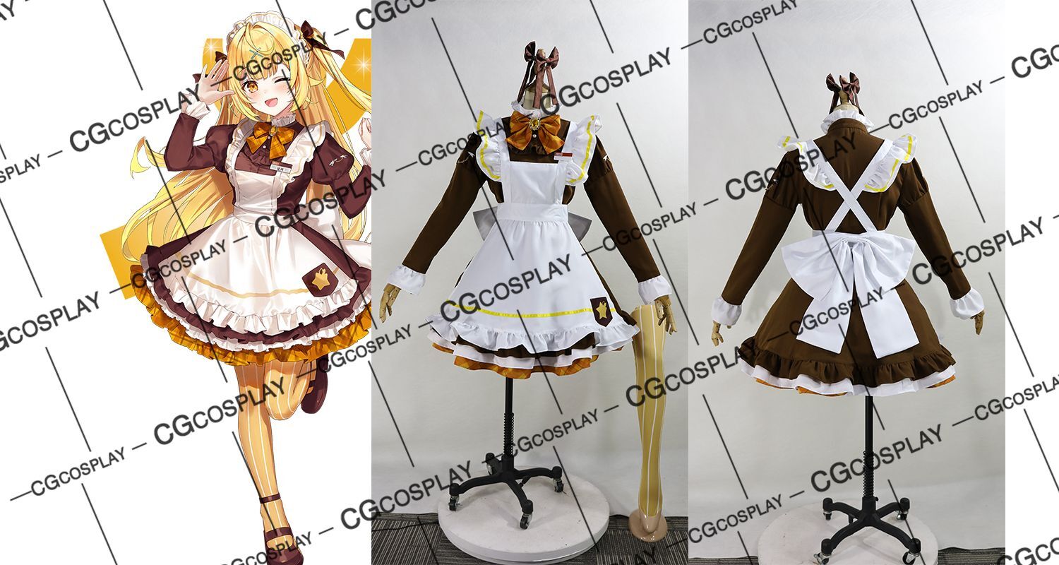 バーチャルYouTuber Vtuber ココスコラボ衣装 星川サラ メイド服