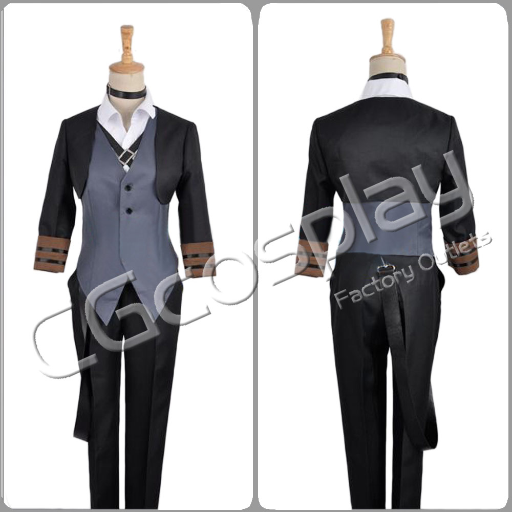 文豪ストレイドッグス 中原中也（なかはら ちゅうや） 黒Ver. コスプレ衣装