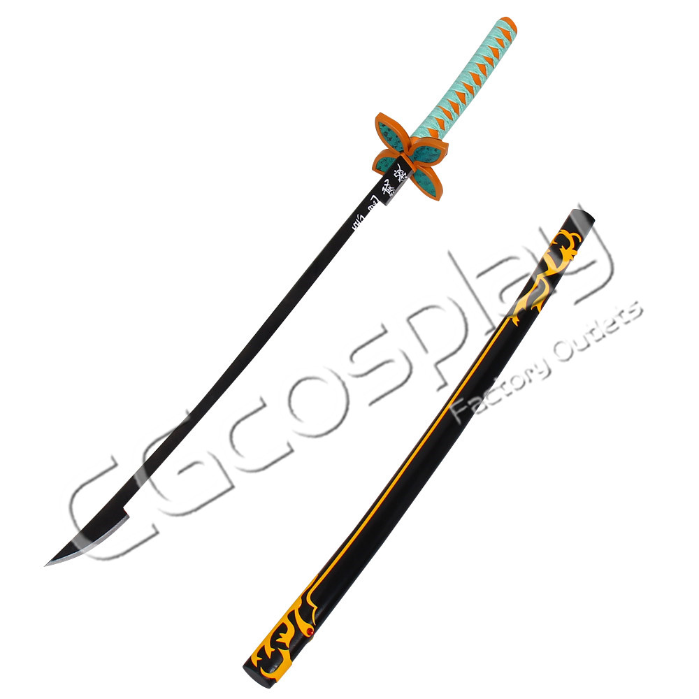 鬼滅の刃 鬼殺隊 蟲柱 胡蝶しのぶ 日輪刀 コスプレ道具 コスプレ衣装