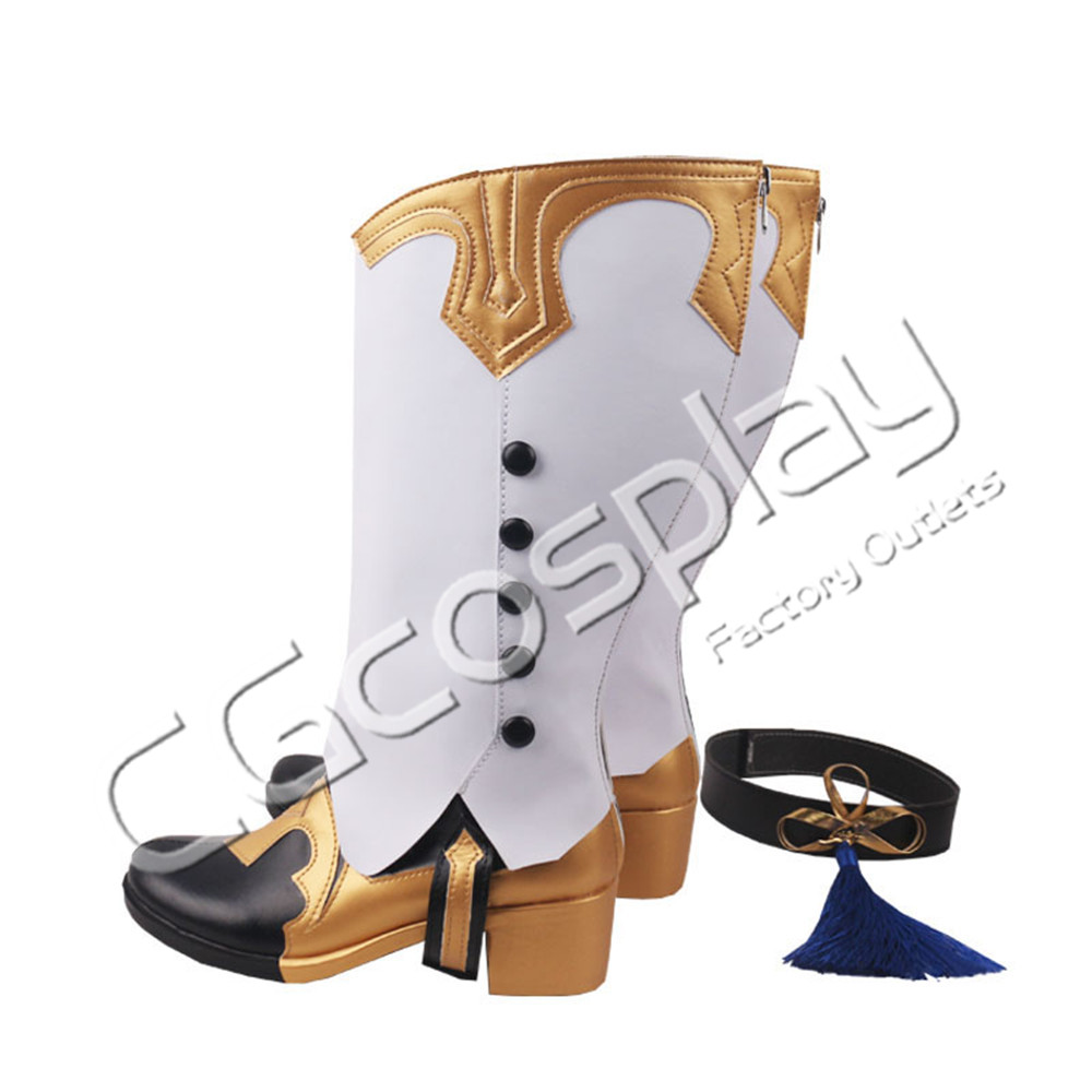 原神 げんしん 行秋 コスプレ靴/ブーツ コスプレ衣装